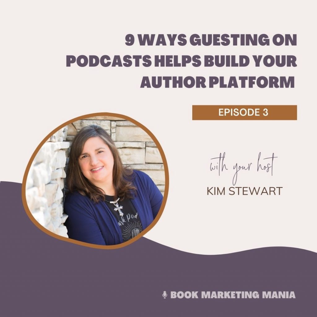 Here are 9 ways guesting on podcasts helps build your author platform, long before and after your book launch.