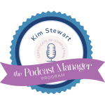 Podcast Manager Program with Lauren Wrighton Certificate