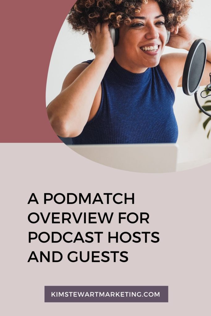 Whether you're a podcast host looking for stellar author guests or an author yourself looking for shows to guest on, come learn about PodMatch on the Book Marketing Mania podcast.