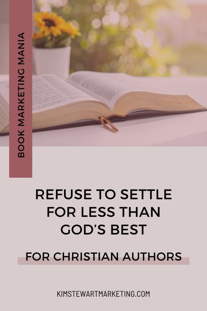 Pouring everything out into writing or launching your book, and feeling depleted? Join Kim Stewart and author Julie Lefebure for an encouraging conversation on Book Marketing Mania. Julie shares from her Made for More devotional, plus hear what five years of weekly podcasting has taught her about showing up and serving with a message, even before you have a book.